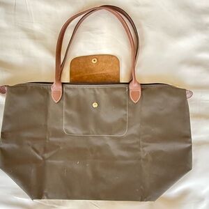 Longchomp Chocolate Brown Le Pliage Tote